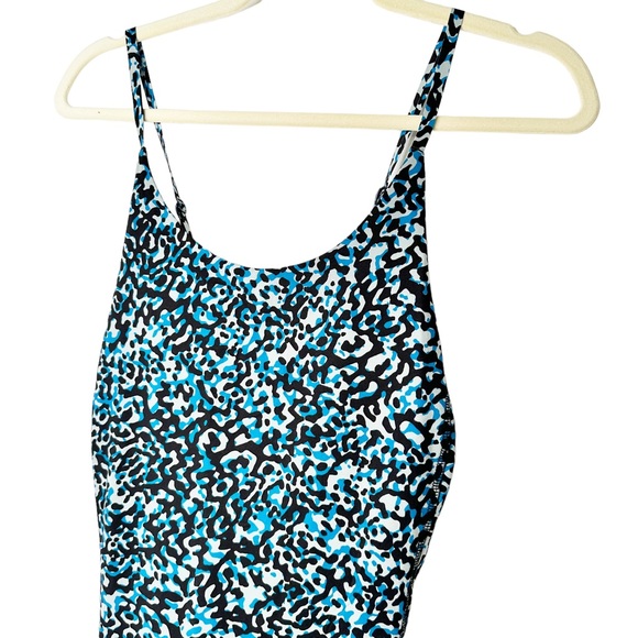 NWT Athleta Blue Printed Infinity Dress Size Medium - Picture 5 of 11